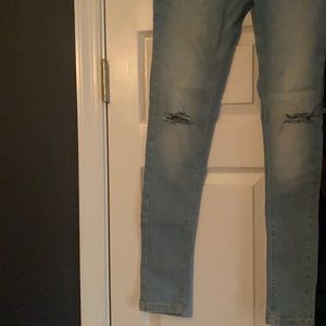 Boohoo male ripped jeans